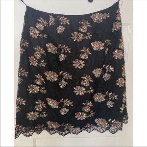 Jovani Sequin Floral Skirt